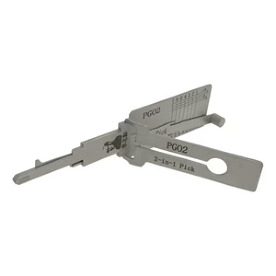 Original Lishi 2-In-1 Pick and Decoder PGO2 Piaggio Scooters